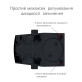 Доводчик накладной RYOBI 1200 D-1200P(U) GREY ANTHRACITE UNIV ARM EN 2/3/4 80кг 1100мм 