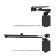 Доводчик накладной RYOBI 1200 D-1200P(U) GREY ANTHRACITE UNIV ARM EN 2/3/4 80кг 1100мм 