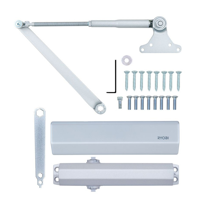 Дотягувач накладний RYOBI 2550 DS-2550P SILVER BC PRL_HO_ARM EN_1-4 до_80кг 1100мм