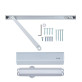 Доводчик накладной RYOBI 2550 DS-2550T SILVER BC SLD HO ARM EN 1-2 до 45кг 900мм 