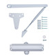 Дотягувач накладний RYOBI *8800 8803 SILVER UNIV_ARM EN_2/3 65кг 965мм FIRE