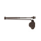 Дотягувач накладний RYOBI *1500 D-1504 DARK_BRONZE STD_ARM EN_2/3/4 до_80кг 1100мм FIRE