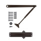 Дотягувач накладний RYOBI *1500 D-1504 DARK_BRONZE STD_ARM EN_2/3/4 до_80кг 1100мм FIRE