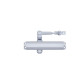Дотягувач накладний RYOBI *1500 D-1504 SILVER STD_ARM EN_2/3/4 до_80кг 1100мм FIRE