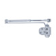 Доводчик накладной RYOBI *9900 9903 SILVER STD ARM EN 2 / 3 до 65кг 965мм 