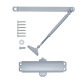 Доводчик накладной RYOBI *9900 9903 SILVER STD ARM EN 2 / 3 до 65кг 965мм 