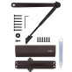 Дотягувач накладний RYOBI *1500 DS-1554 DARK_BRONZE STD_HO_ARM EN_2/3/4 до_80кг 1100мм