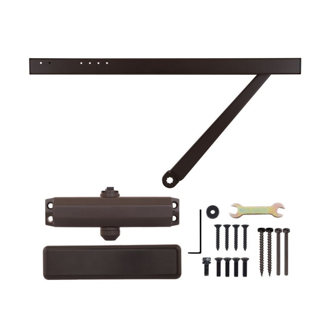 Доводчик накладной RYOBI *8800 S-8850T DARK BRONZE SLD HO ARM EN 2 45кг 900мм Доводчик накладной RYOBI *8800 S-8850T DARK BRONZE SLD HO ARM EN 2 45кг 900мм