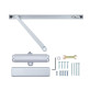 Доводчик накладной RYOBI *8800 S-8850T SILVER SLD HO ARM EN 2 45кг 900мм Доводчик накладной RYOBI *8800 S-8850T SILVER SLD HO ARM EN 2 45кг 900мм