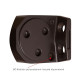 Доводчик накладной RYOBI 2000 D-2055V DARK BRONZE BC UNIV ARM EN 3/4/5 до 100кг 1250мм FIRE 