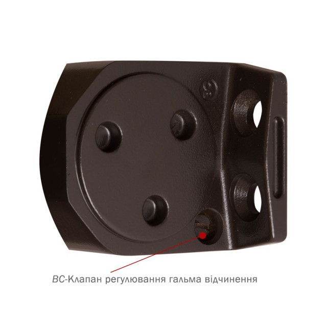 Доводчик накладной RYOBI 2000 DS-2050T DARK BRONZE BC SLD HO ARM EN 3 60кг 950мм Доводчик накладной RYOBI 2000 DS-2050T DARK BRONZE BC SLD HO ARM EN 3 60кг 950мм