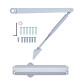 Доводчик накладной RYOBI 2000 D-2005V SILVER BC STD ARM EN 3/4/5 до 100кг 1250мм FIRE 