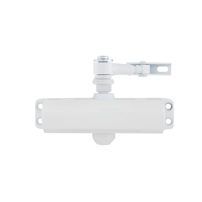 Доводчик накладной RYOBI *9900 9903 GLOSSY WHITE STD ARM EN 2 / 3 до 65кг 965мм 