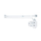 Доводчик накладной RYOBI *9900 9903 GLOSSY WHITE STD ARM EN 2 / 3 до 65кг 965мм 
