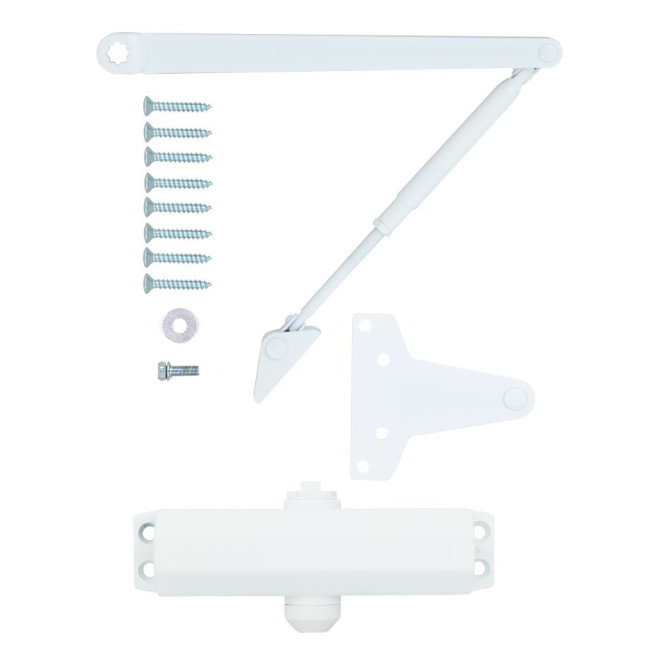 Дотягувач накладний RYOBI *8800 8803 GLOSSY_WHITE UNIV_ARM EN_2/3 65кг 965мм FIRE