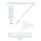 Дотягувач накладний RYOBI *8800 8803 GLOSSY_WHITE UNIV_ARM EN_2/3 65кг 965мм FIRE