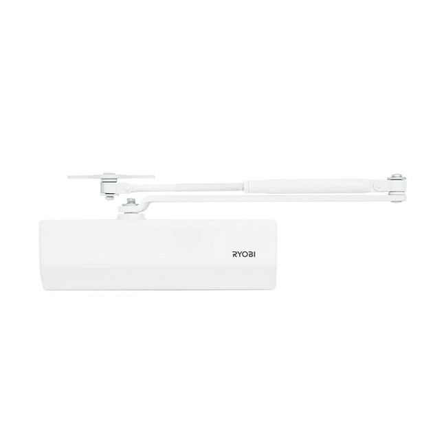 Дотягувач накладний RYOBI *1500 D-1554 GLOSSY_WHITE UNIV_ARM EN_2/3/4 до_80кг 1100мм FIRE