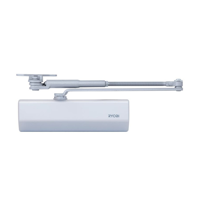 Доводчик накладной RYOBI * 1500 DS-1554P SILVER PRL HO ARM EN 2 / 3 до 60кг 965мм 