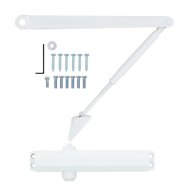 Дотягувач накладний RYOBI 2000 D-2005V GLOSSY_WHITE BC STD_ARM EN_3/4/5 до_100кг 1250мм FIRE