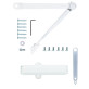 Дотягувач накладний RYOBI *1500 DS-1504 GLOSSY_WHITE STD_HO_ARM EN_2/3/4 до_80кг 1100мм