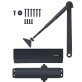 Доводчик накладной RYOBI * 1500 DS-1554 GREY ANTHRACITE STD HO ARM EN 2 / 3/4 до 80кг 1100мм Доводчик накладной RYOBI * 1500 DS-1554 GREY ANTHRACITE STD HO ARM EN 2 / 3/4 до 80кг 1100мм