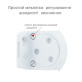 Доводчик накладной RYOBI 2000 DS-2055P GLOSSY WHITE BC PRL HO ARM EN 3/4 до 80кг 1100мм 