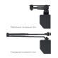 Дотягувач накладний RYOBI *1500 D-1554 GREY_ANTHRACITE UNIV_ARM EN_2/3/4 до_80кг 1100мм FIRE