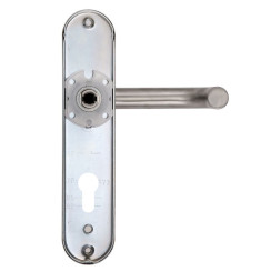 Ручка дверна TESA MS0F872IS16 PZ PLATE mov-mov 72мм Нерж.сталь_мат 100-110мм наскрізь SENA NEREZ_MAT Комплект Ручка дверна TESA MS0F872IS16 PZ PLATE mov-mov 72мм Нерж.сталь_мат 100-110мм наскрізь SENA NEREZ_MAT Комплект