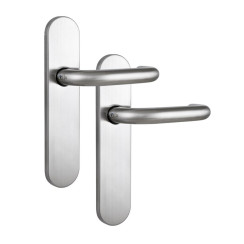 Ручка дверна TESA MS5F800IS16 PLATE mov-mov Нерж.сталь_мат 100-110мм наскрізь SENA NEREZ_MAT Комплект Ручка дверна TESA MS5F800IS16 PLATE mov-mov Нерж.сталь_мат 100-110мм наскрізь SENA NEREZ_MAT Комплект