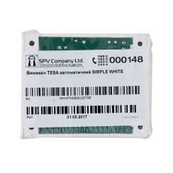 Выключатель автоматический TESA SIMPLE белый накладной Выключатель автоматический TESA SIMPLE белый накладной