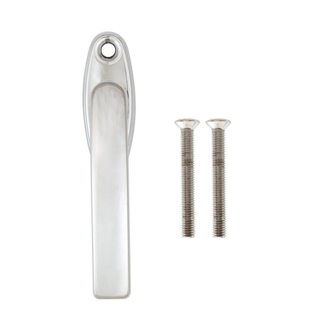 Ручка оконная Abloy 56/152 mov FIN FOR WINDOW Oval хром полированный накладные ZN CR внутренний Ручка оконная Abloy 56/152 mov FIN FOR WINDOW Oval хром полированный накладные ZN CR внутренний