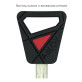 Вставка-мітка_кольорова ABLOY RED NOVEL (100шт.)