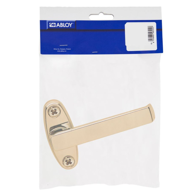 Ручка оконная Abloy 55/152 mov FIN FOR WINDOW Oval латунь полированная накладные MS Kila внутренний Ручка оконная Abloy 55/152 mov FIN FOR WINDOW Oval латунь полированная накладные MS Kila внутренний
