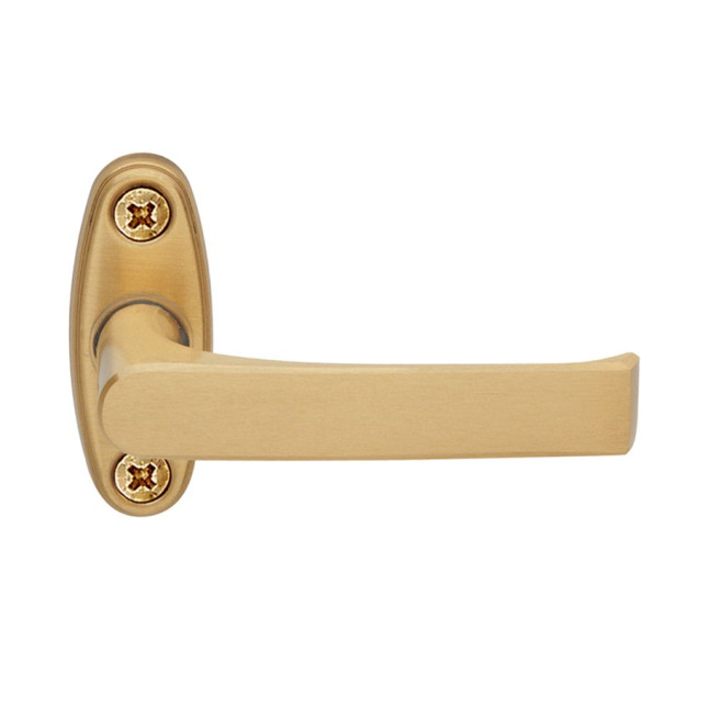 Ручка оконная Abloy 55/152 mov FIN FOR WINDOW Oval латунь мат накладные MS HA внутренний Ручка оконная Abloy 55/152 mov FIN FOR WINDOW Oval латунь мат накладные MS HA внутренний