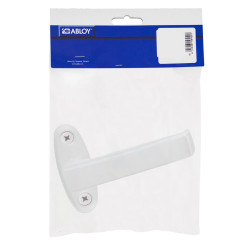 Ручка віконна ABLOY 55/152 mov FIN_FOR_WINDOW OVAL Фарба_біла накладне ZN_JVA Внутрішній Ручка віконна ABLOY 55/152 mov FIN_FOR_WINDOW OVAL Фарба_біла накладне ZN_JVA Внутрішній