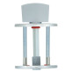 Щиток Abloy LH001 WC FIN ROUND хром полированный 40мм насквозь FE CR комплект, шток 5мм