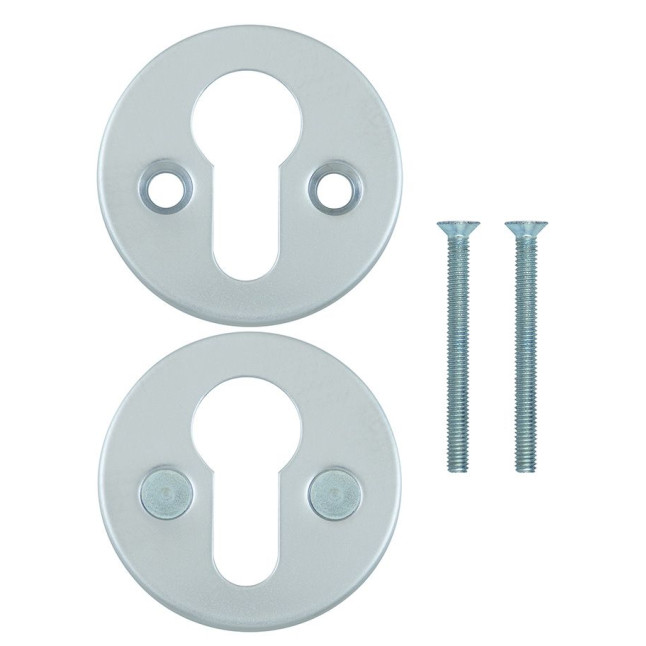 Щиток Abloy LH001 PZ FIN ROUND хром сатин 40мм насквозь FE HCR комплект Щиток Abloy LH001 PZ FIN ROUND хром сатин 40мм насквозь FE HCR комплект