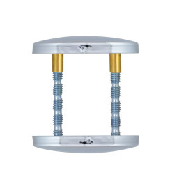 Щиток ABLOY LH002 A ROUND Хром_полірований 38-60мм універсальне MS_CR Комплект Щиток ABLOY LH002 A ROUND Хром_полірований 38-60мм універсальне MS_CR Комплект