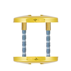 Щиток ABLOY LH002 PZ ROUND Латунь_полірована 38-60мм універсальне MS_KILA Комплект Щиток ABLOY LH002 PZ ROUND Латунь_полірована 38-60мм універсальне MS_KILA Комплект