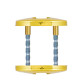 Щиток Abloy LH002 PZ ROUND латунь полированная 38-60мм универсальное MS Kila комплект Щиток Abloy LH002 PZ ROUND латунь полированная 38-60мм универсальное MS Kila комплект