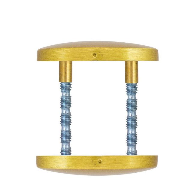 Щиток ABLOY LH002 P ROUND Латунь_мат 38-60мм універсальне MS_HA Комплект