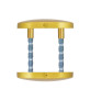 Щиток ABLOY LH002 P ROUND Латунь_мат 38-60мм універсальне MS_HA Комплект