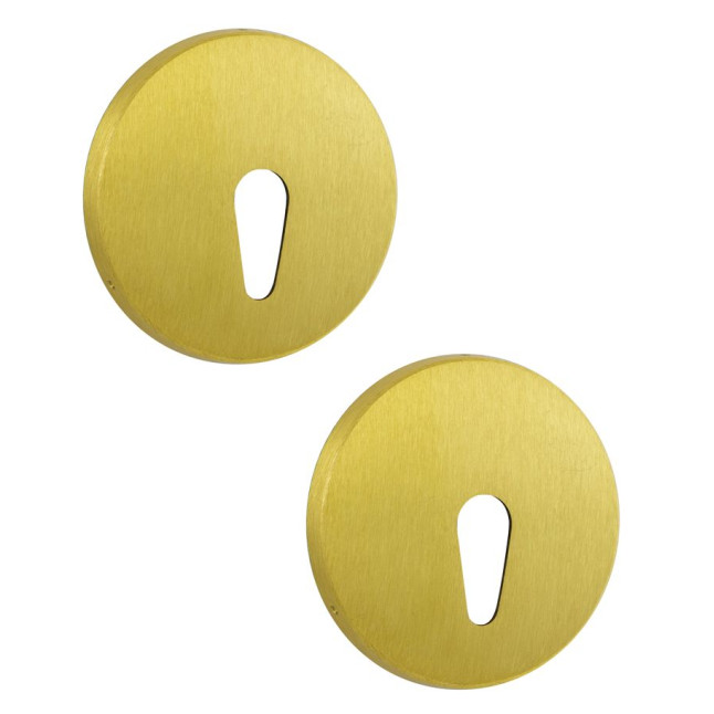 Щиток Abloy LH002 A ROUND латунь мат 38-60мм универсальное MS HA комплект Щиток Abloy LH002 A ROUND латунь мат 38-60мм универсальное MS HA комплект