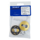 Щиток Abloy LH002 PZ ROUND латунь мат 38-60мм универсальное MS HA комплект Щиток Abloy LH002 PZ ROUND латунь мат 38-60мм универсальное MS HA комплект