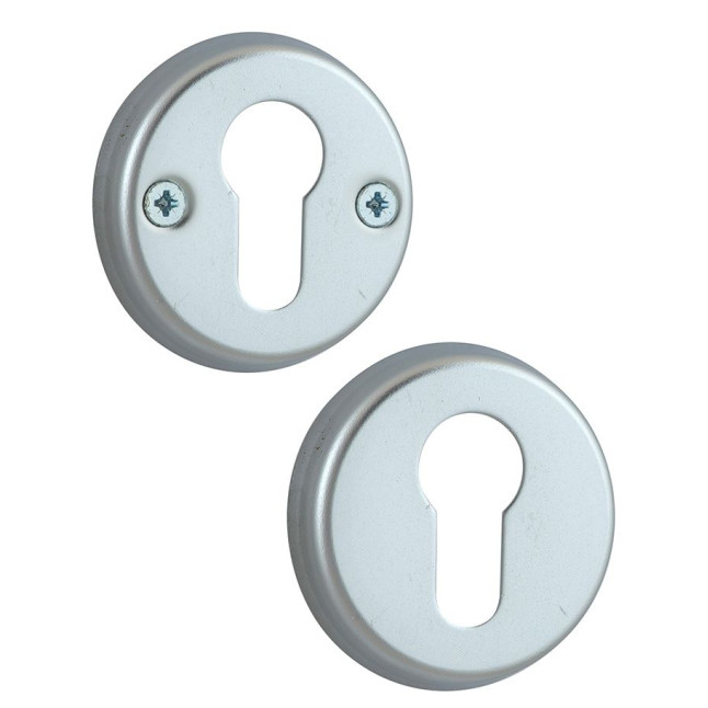 Щиток ABLOY LH004 PZ ROUND Хром_сатин 35-40мм наскрізь FE_HCR Комплект