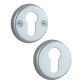 Щиток ABLOY LH004 PZ ROUND Хром_сатин 35-40мм наскрізь FE_HCR Комплект