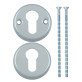 Щиток ABLOY LH004 PZ ROUND Хром_сатин 35-40мм наскрізь FE_HCR Комплект