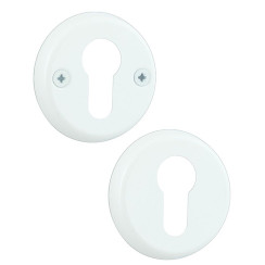 Щиток ABLOY LH004 PZ ROUND Фарба_біла 35-40мм наскрізь FE_JVA Комплект Щиток ABLOY LH004 PZ ROUND Фарба_біла 35-40мм наскрізь FE_JVA Комплект