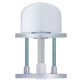 Щиток Abloy LH007 WC FIN ROUND хром сатин 40-80мм насквозь FE HCR комплект, шток 5мм Щиток Abloy LH007 WC FIN ROUND хром сатин 40-80мм насквозь FE HCR комплект, шток 5мм