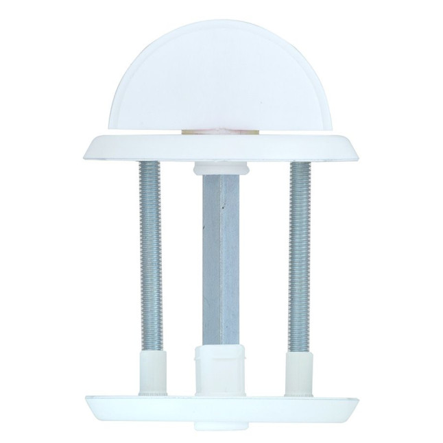 Щиток ABLOY 0350 WC_FIN ROUND Фарба_біла 40мм наскрізь FE_JVA Комплект, шток 5мм